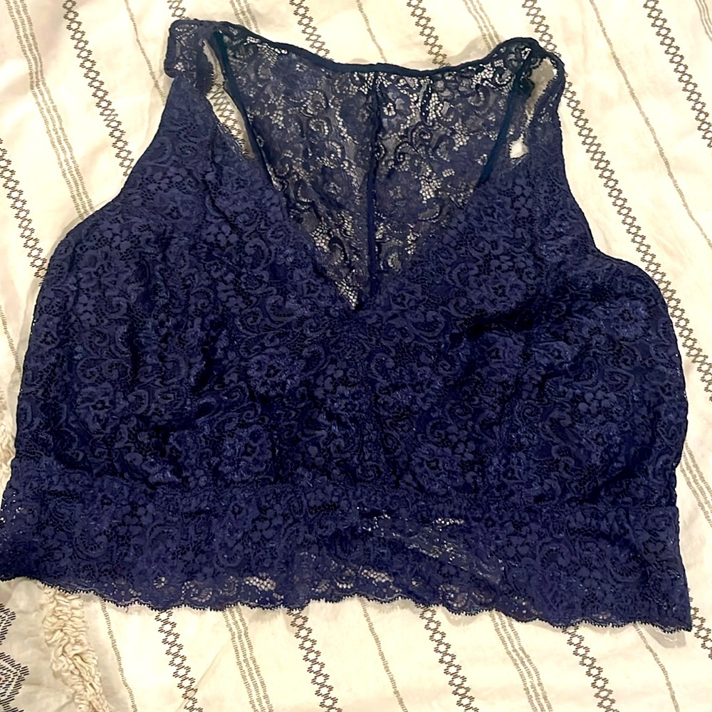 Lace racerback bralette